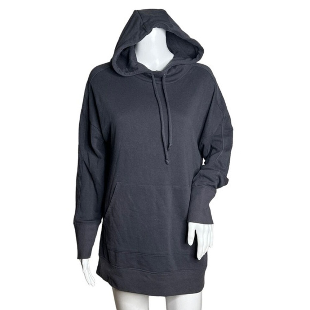 Fabletics Sweatshirt Womens Small Gray Hoodie Basic Casual Minimalist Athleisure